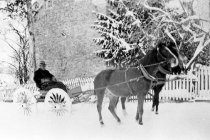 Dr. Best braves a snowstorm